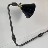 Vintage industrial three-arm wall light