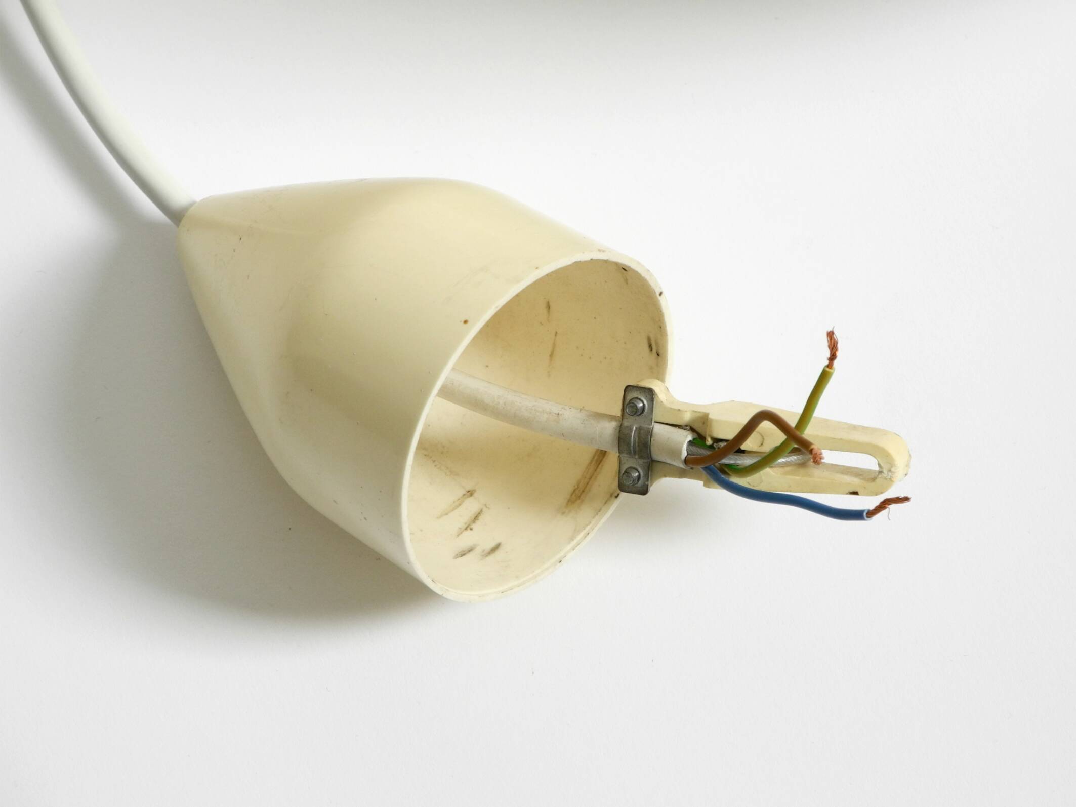 Aloys Gangkofner Mid Century Glass Pendant Lamp by Peill & Putzler