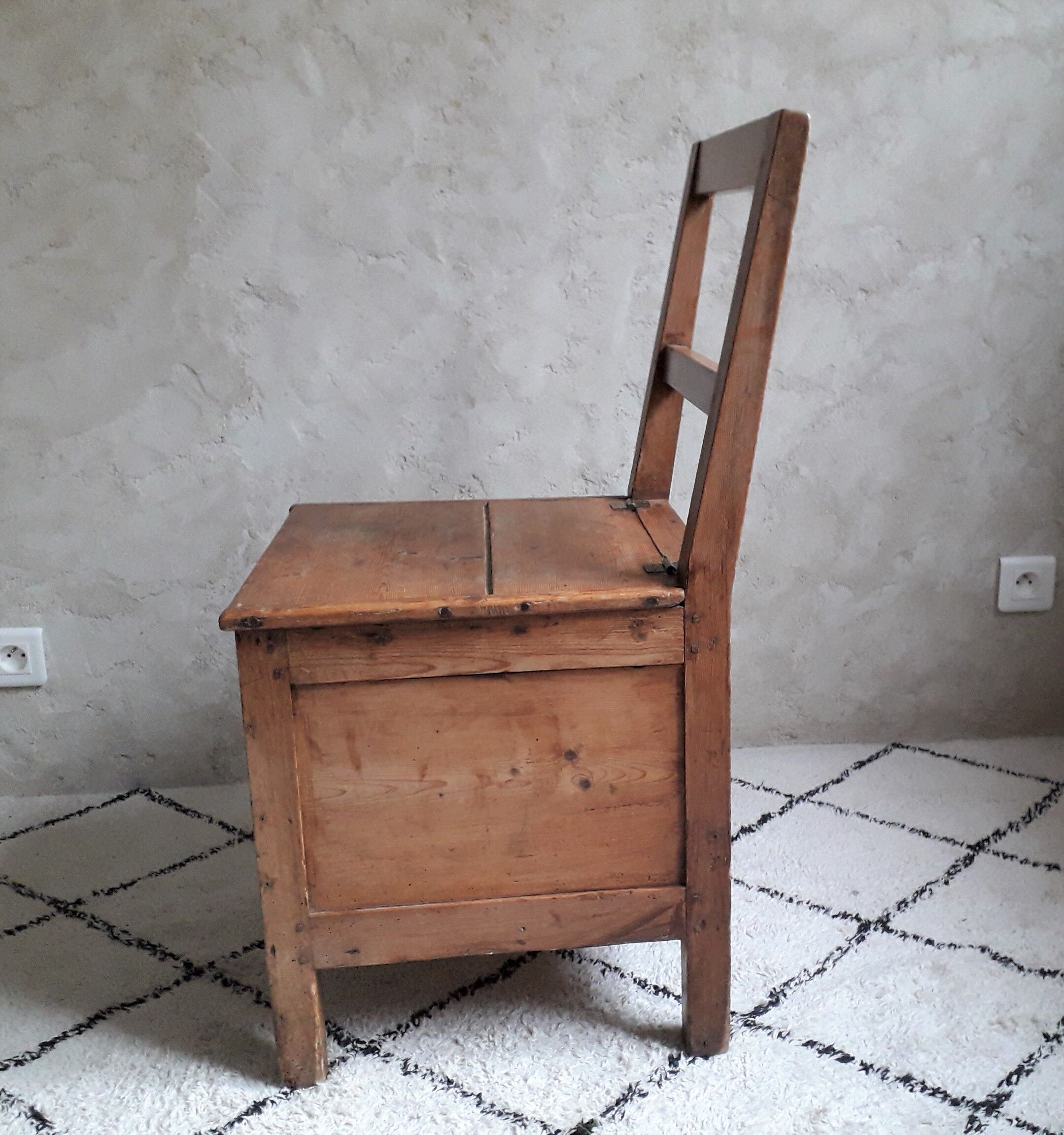 Chaise coffre