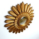 Vintage sunburst mirror, 1960s