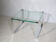 Glass and Chrome Coffee Table Model 1022 Classic by Draenert, 1990s
