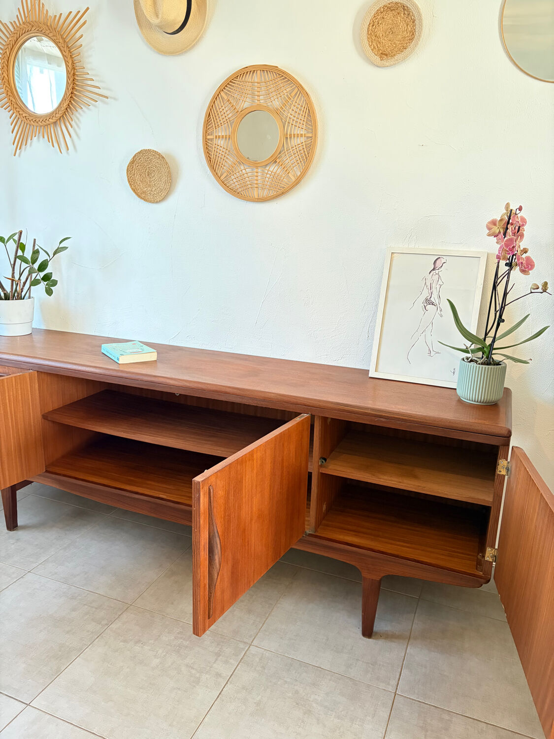 Vintage teak sideboard
