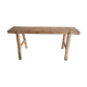 Console bois industrielle