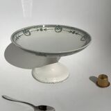 Terre de Fer Digoin dark green standing bowl