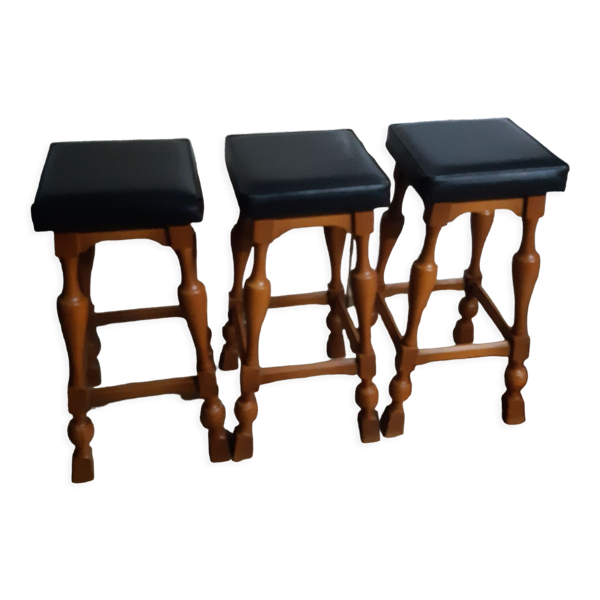 Tabourets de bar 1960 ilse möbel mid-century