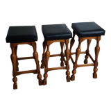 Bar stools 1960 ilse möbel mid-century