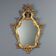 Antique baroque-style mirror in gilded wood, Italy, 20th century