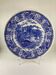Large Round Dish Villeroy and Boch Burgenland blue