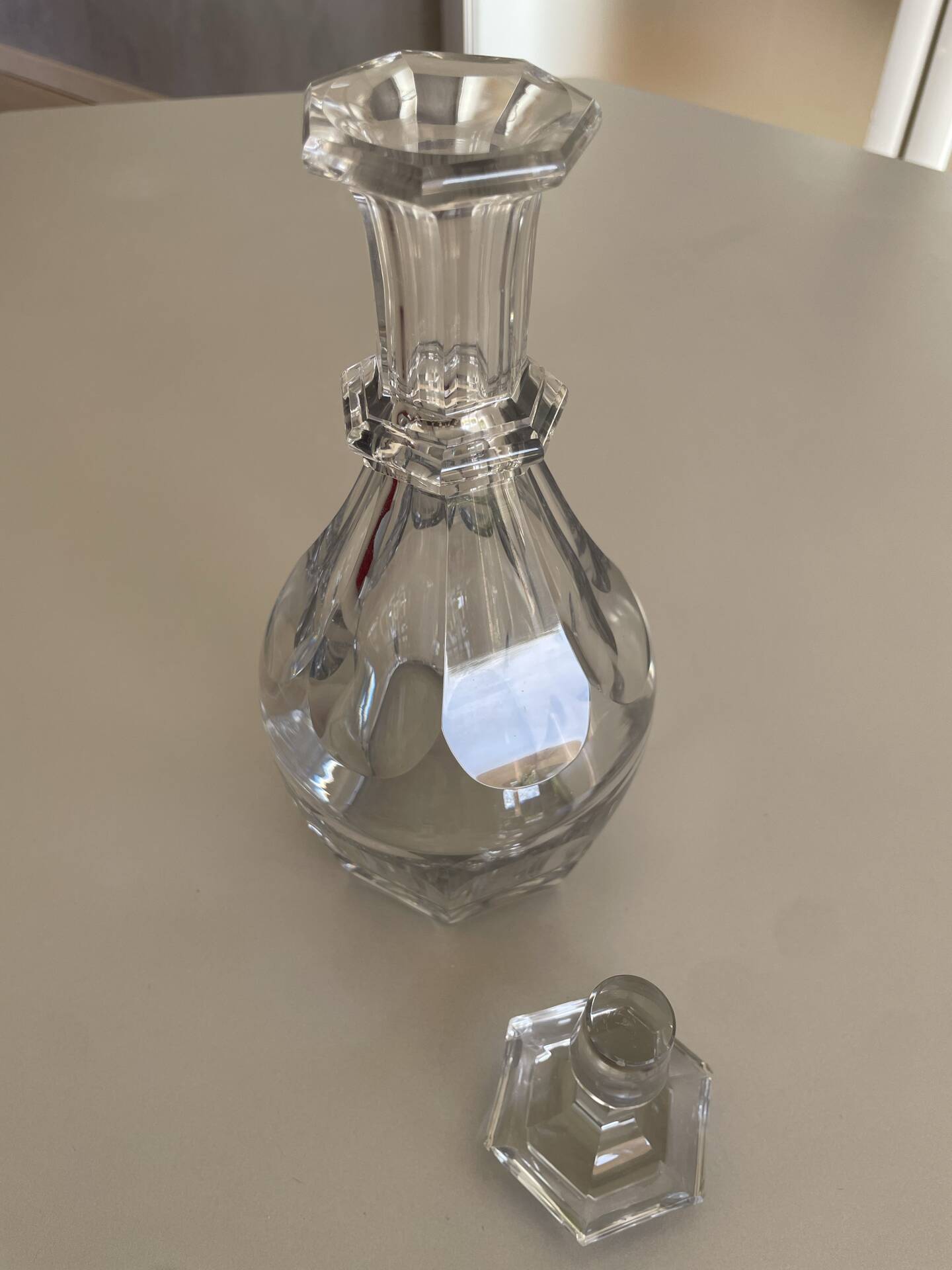 Carafe à vin Baccarat Harcourt 1841