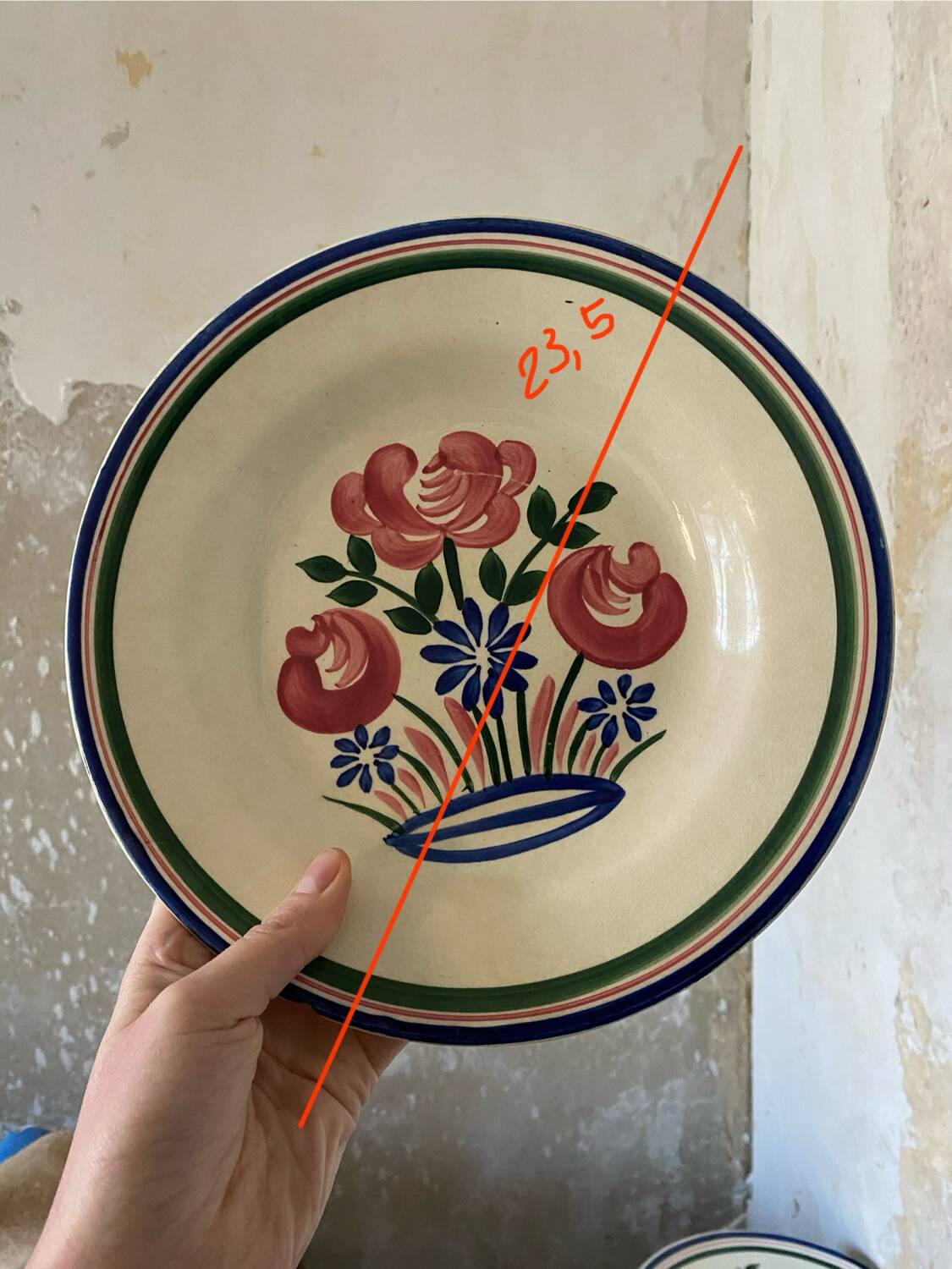 Trio set of plates HBCM Mulhouse