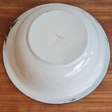 Enamelled sheet metal basin