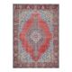 1970s Vintage Persian Handmade Wool Cotton Red Area Rug 289x384