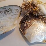 Pair of mother-of-pearl empty pockets
