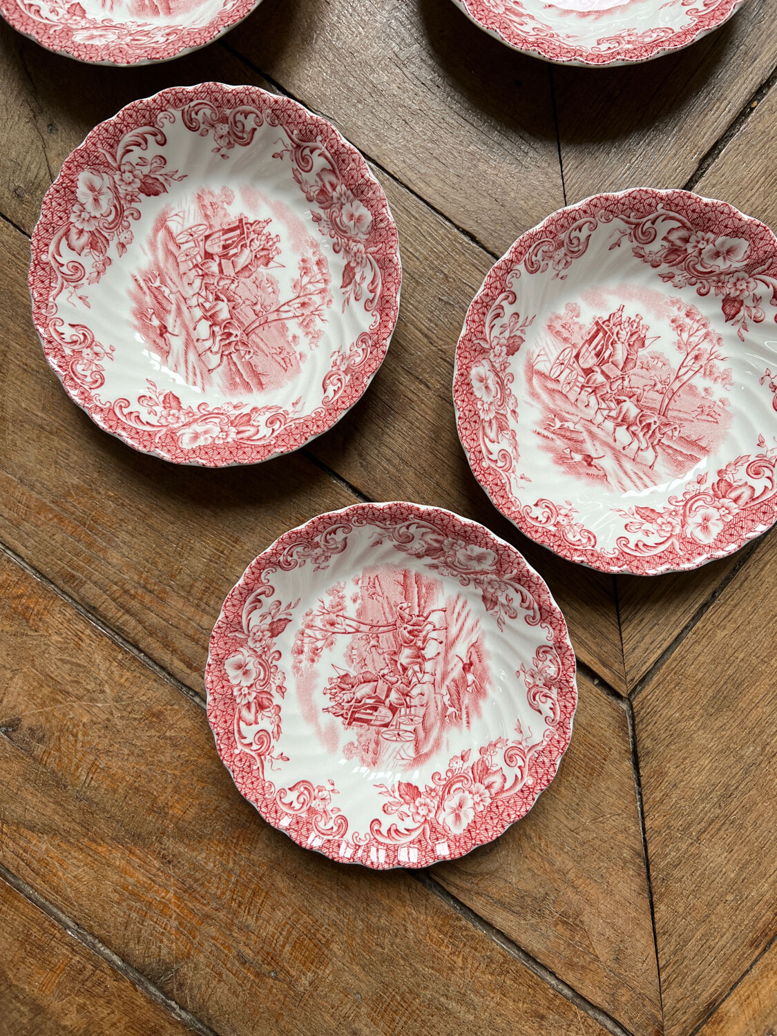 Johnson Brother Bros English porcelain cups