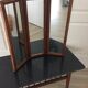 Triptyque de miroirs en rotin 63x63cm