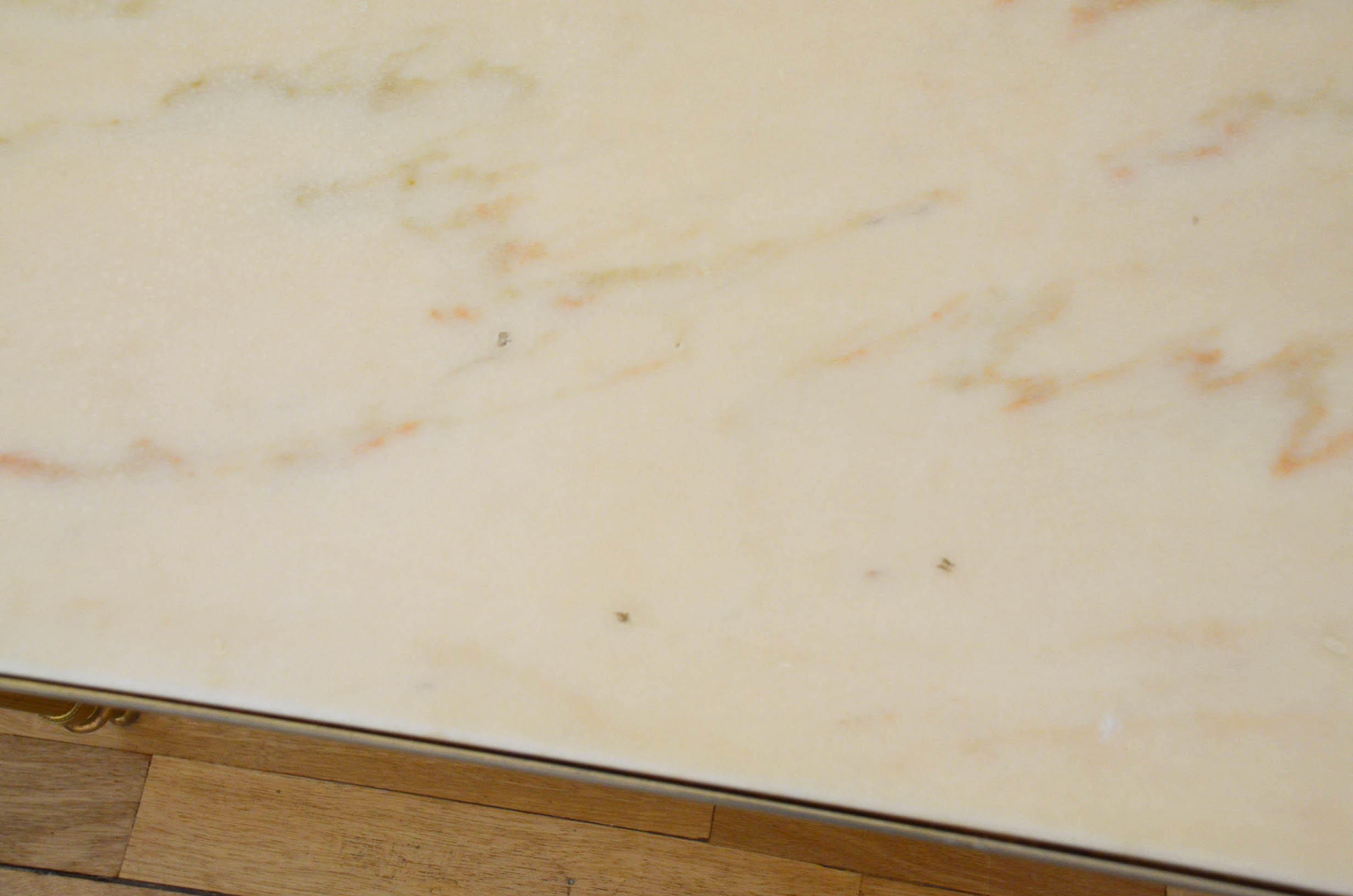 60s marble coffee table