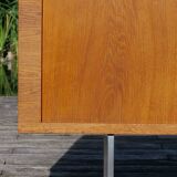 RY25 oak sideboard by Hans J. Wegner, produced by RY Mobler, 1960