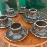Vintage Denbac stoneware coffee set