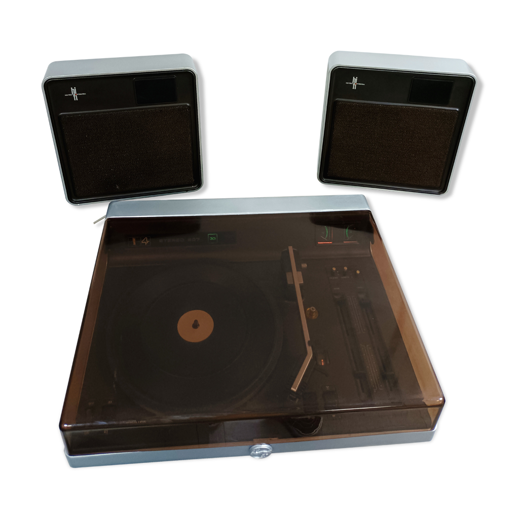 Electrophone platine vinyle Philips Stéréo 907 Selency