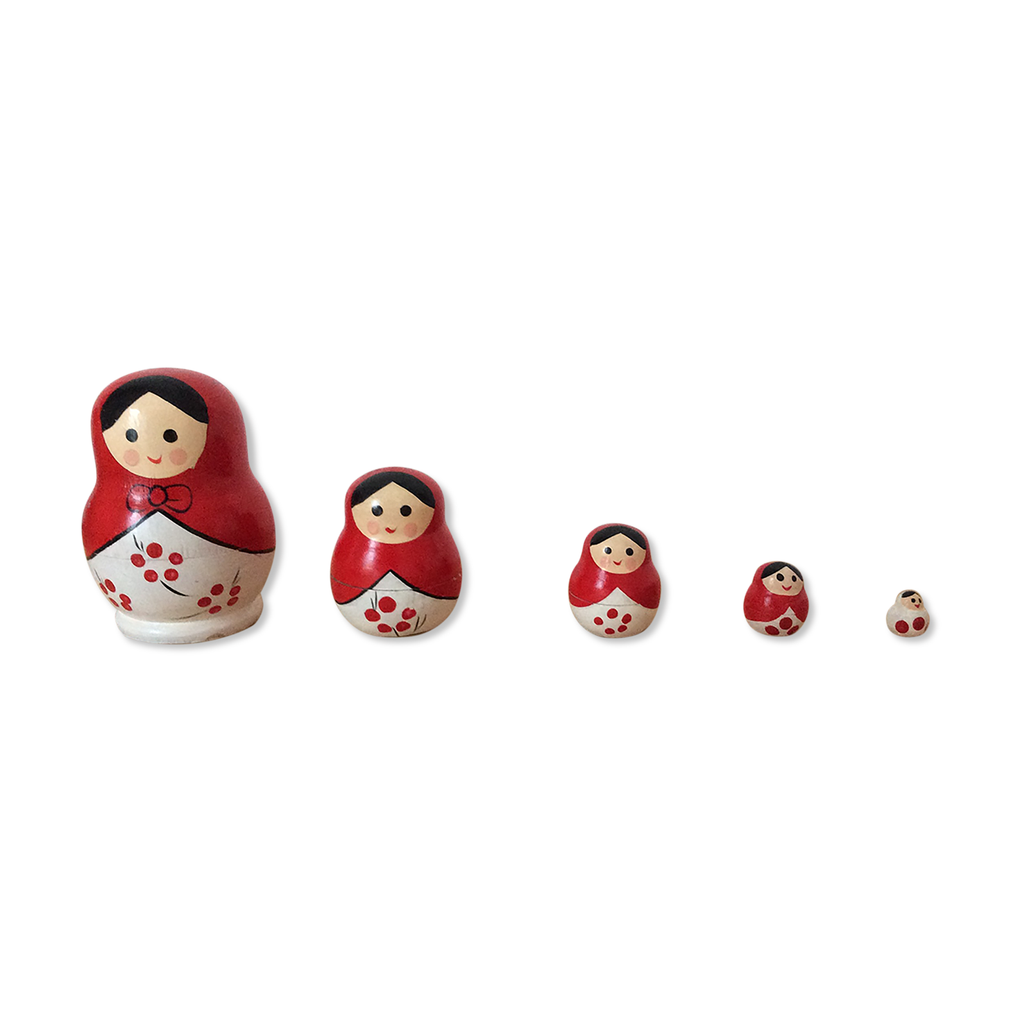 Vintage Russian Matryoshka Dolls.