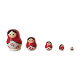 Vintage Russian Matryoshka Dolls.