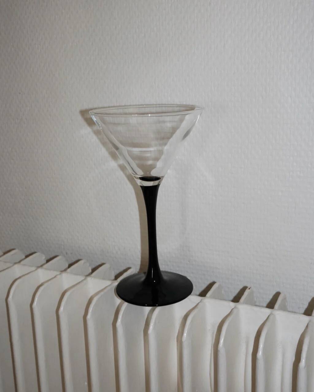 6 Luminarc “domino” martini glasses