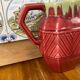 Old ceramic jug pitcher Asian oxblood China Chinese 19th