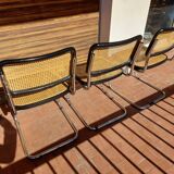 3 chairs Marcel Breuer B32