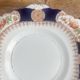 2 antique English plates Manufacture Osborne model Ilkley