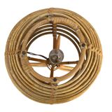 Pair of lamps in Roitn style Louis Sognot 60s