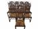 Ltee laval - lot de 6 ou 12 chaises en bois massif sculpté - très bon état