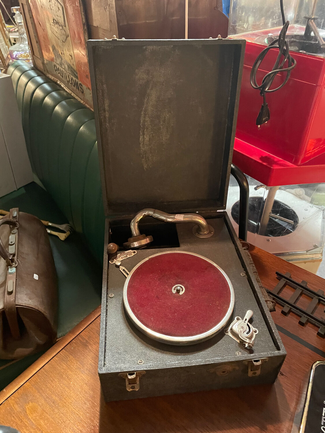 Record player from the 50s