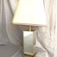 Lampe de bureau laiton et miroir 1970 éditeur