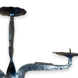 Pair of Brutalist Modernist Chandeliers