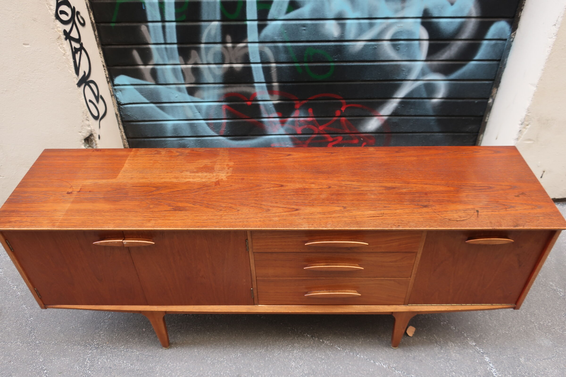 Sideboard of the 1960s teak