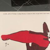 Fashion illustration 1957 by René Gruau