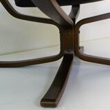 Pair of vintage falcon armchairs by sigurd scandinavian ressel 1970