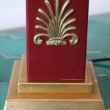 Unilux vintage red lamp base