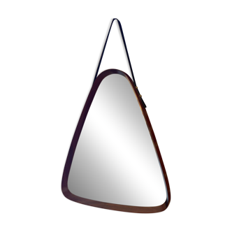 Vintage triangular mirror