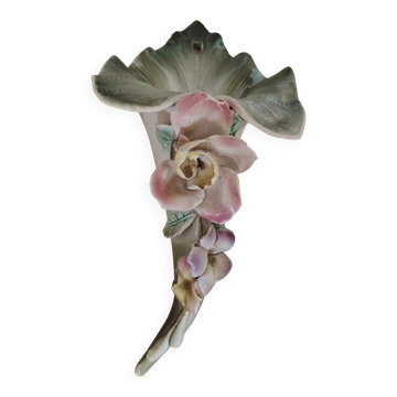 Bouquet holder, wall vase