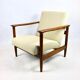 Beige boucle GFM-142 armchair, 1970s
