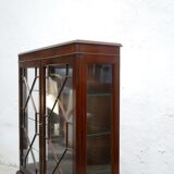 Old English wooden showcase