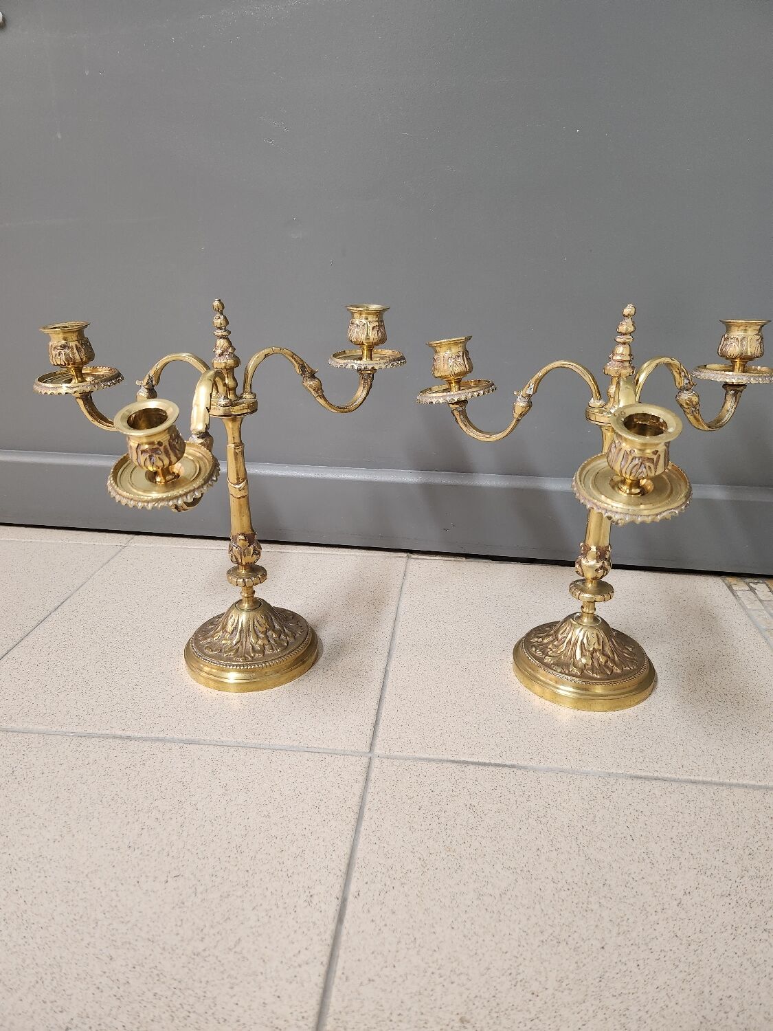 Pair of candlesticks