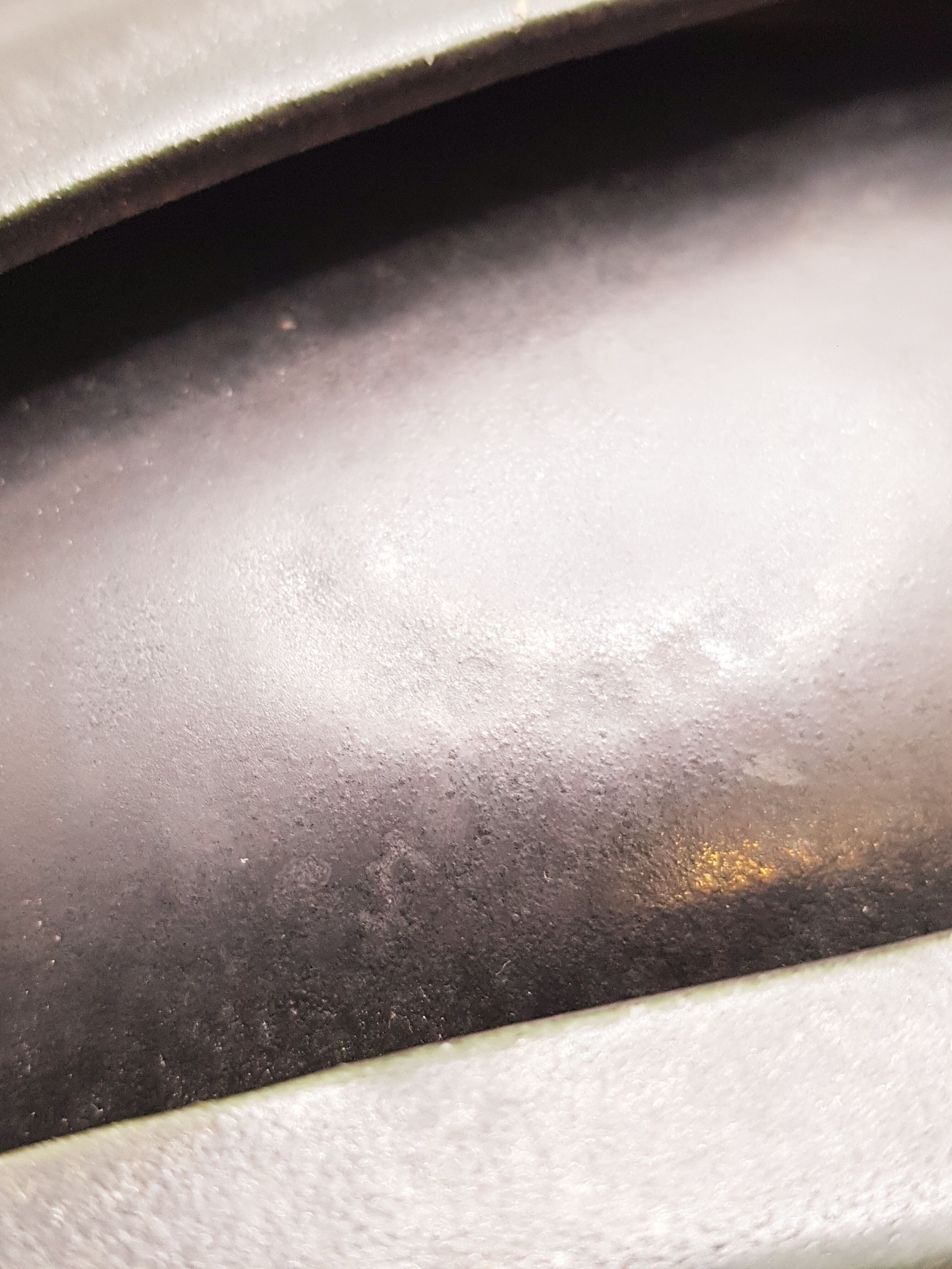 Mid century enameled ceramic ashtray