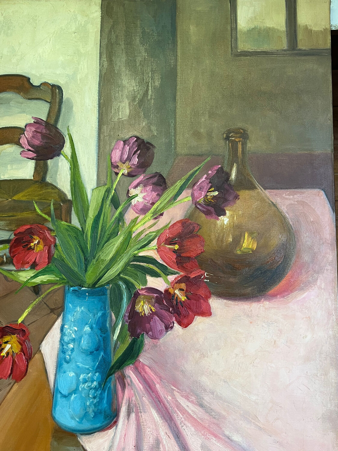 Huile sur toile