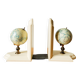 Pair of vintage globe bookends