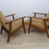 Paire de fauteuils design scandinave