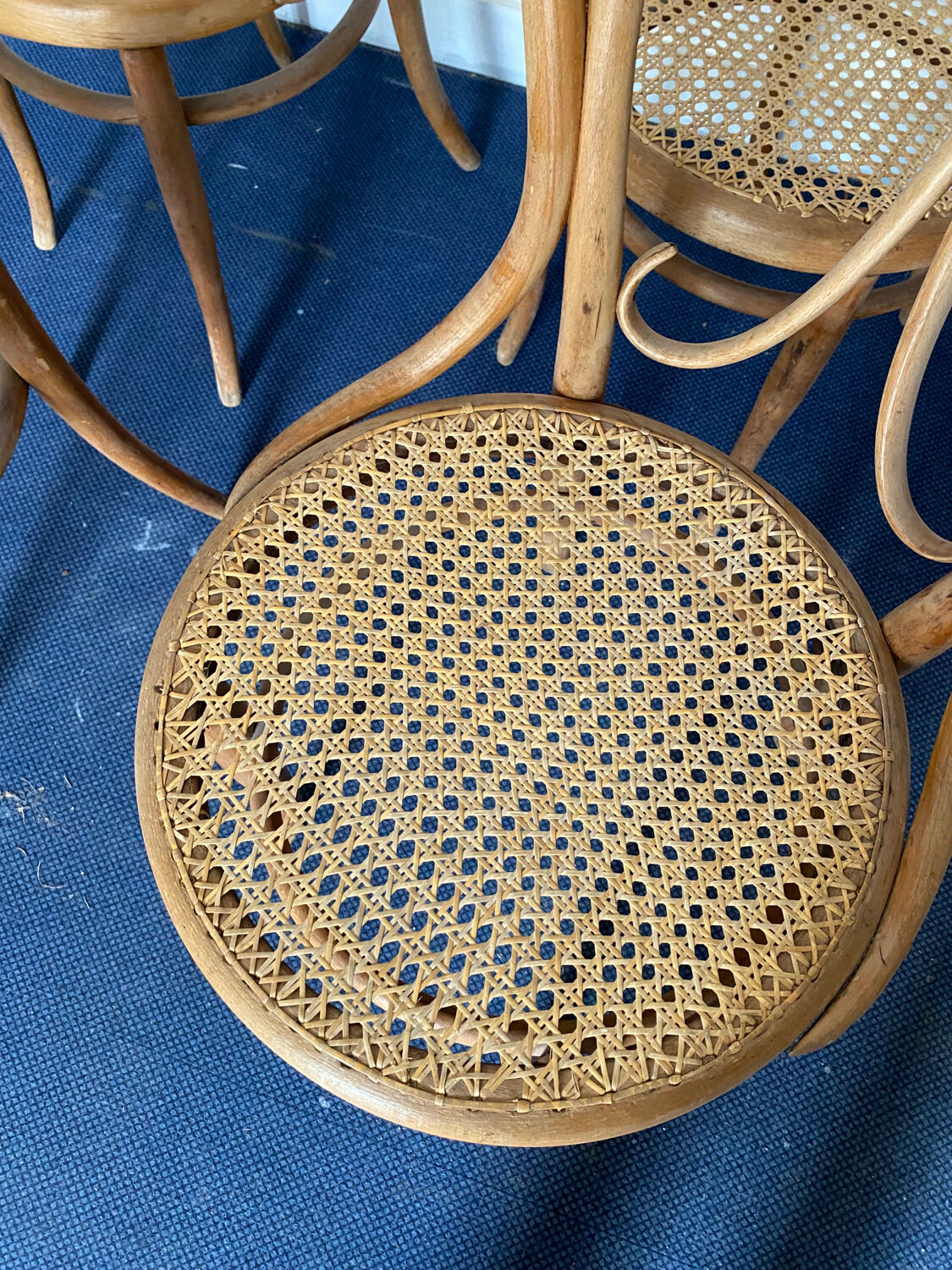 Vintage table and 4 chairs set