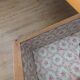 Large vintage convent table – 8 drawers – 200 cm
