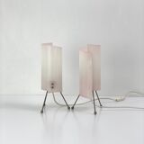 Pair of vintage tripod lamps, 1960s